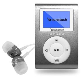 REPRODUCTOR MP3 DEDALOIII 8GB GRIS SUNSTECH