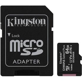 MEMORIA MICRO SD CLASE 10 64GB KINGSTON (CANON 0.24)